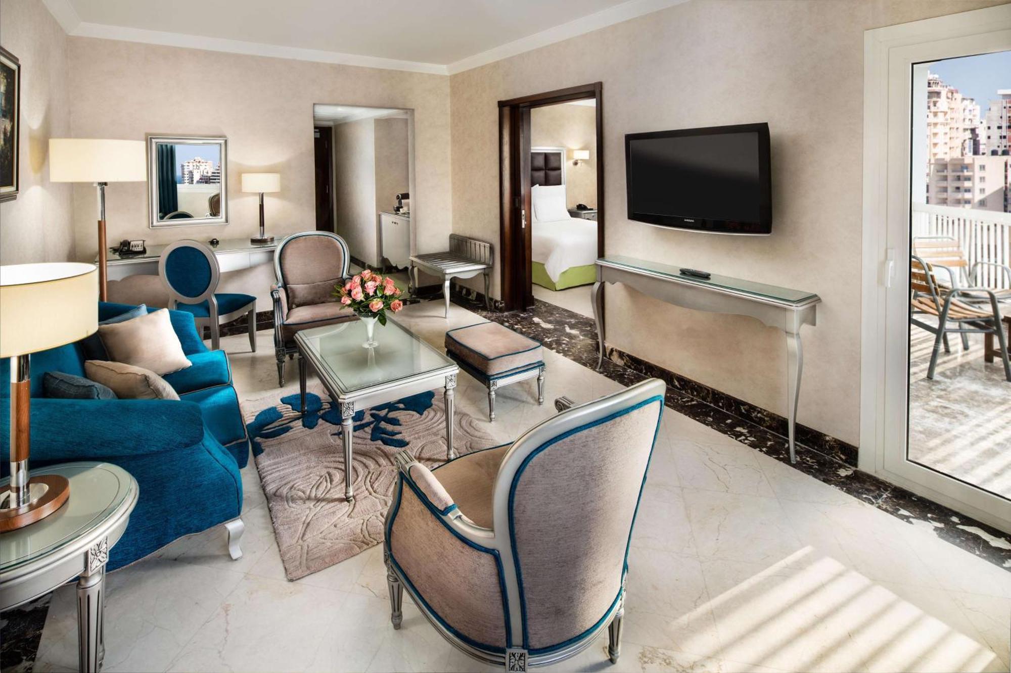 Hotel Hilton Alexandria Corniche Exterior foto